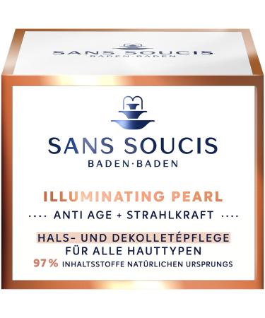 Sans Soucis Illuminating Pearl Neck & D collet Care 50ml | Firming Anti-Aging Treatment for Neck & D collet - Buy Internationally - Buy Online on GoSupps.com