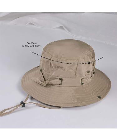 Boonie Hat Wide Brim Sun Hat for Men/Women - Hunting Fishing Bucket Cap (Wine) - Buy Online on GoSupps.com