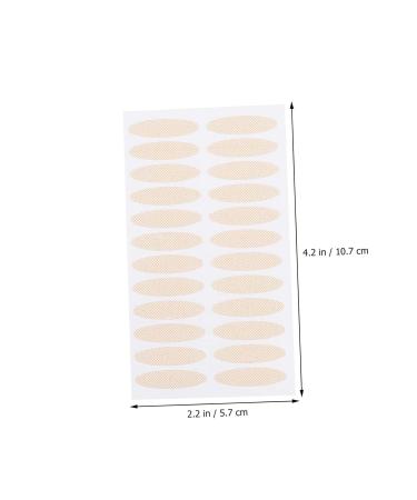 Beavorty Double Sided Tape 3 Sets Double Eyelid Sticker Stickers for Girls Eye Patch Invisible Tape Hooded Eyelid Tape Women Eye Lid Lifters Tape 3.5x2.4x0.1cmx3pcs Blackx3pcs - Buy Online on GoSupps.com