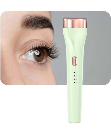 Perfeclan Heated Eyelash Curler Lash Curler 3 Heating Modes Makeup Tool Portable Gift Rechargeable Handheld USB Heater for Travel Home Green - Buy Online on GoSupps.com