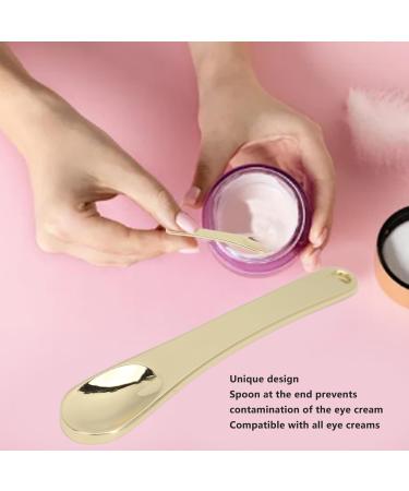  BROLEO Set of 4 metal makeup spatulas - Made of zinc alloy - Mini eye cream applicator for moisturizers and face cream - Buy Online on GoSupps.com