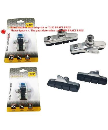 Pioneeryao Sport Road Bike Brake Pads - 2 Pairs Silver - Buy Online on GoSupps.com