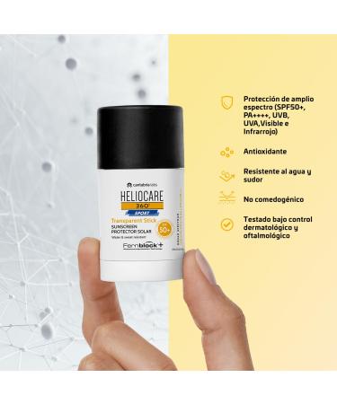 Heliocare 360 Sport Transp Stick Sf50+ - Buy Online on GoSupps.com