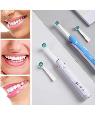 16 Pack Replacement Toothbrush Heads for Oral B Braun Electric Toothbrush - Compatible with Oral B Cross Action/Pro1000/9000/500/3000/8000 - Buy Online on GoSupps.com