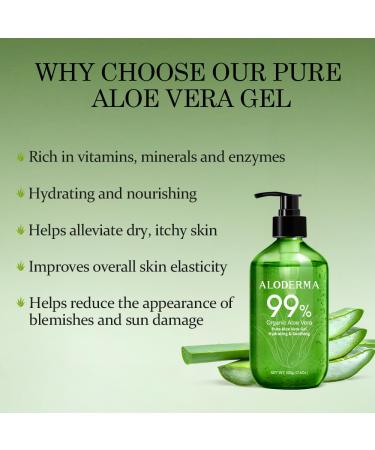 Aloderma Aloe Vera Gel Set 4 Pieces - Buy Online on GoSupps.com