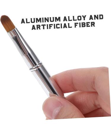 Angoily Double Ended Lipstick Brush Lip Double Ended Lipstick Brush for Women - Reusable & Portable Lipstick Applicator Eyeshadow Lip Brush Cosmetic Miss Beauty Products Artificial Fiber - Buy Online on GoSupps.com