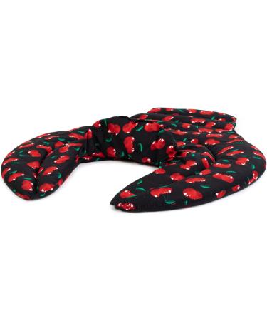 Shop Cherry Black Neck Horns for Cervical Spine Relief | Comfortable Heating Pillows for Neck Shoulders & Back | Wheat Fill for Easy Warming - Buy Online on GoSupps.com