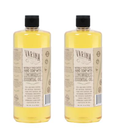 Liquid Soap - Liquid Organic Castile Soap Lemongrass - 32oz Lemongrass 32 Fl Oz (Pack of 2)