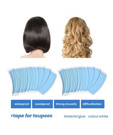 watera 36Pc/Lot Strong Fixed Wig Double Tape Wig Adhesive Extended Hair Strip Waterproof for Toupee Lace Wig with Slitting Line - Buy Online on GoSupps.com