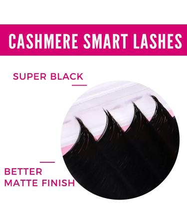 VEYES Cashmere Easy Fan Lashes Volume Lash Extensions 0.03-0.07 C/CC/D Curl Mixed & Single Length Self Fanning Lashes Automatic Blooming for Professional Russian Lashes Matte Black (0.05 C 8-16mm) C-0.05 8-16mm - Buy Online on GoSupps.com