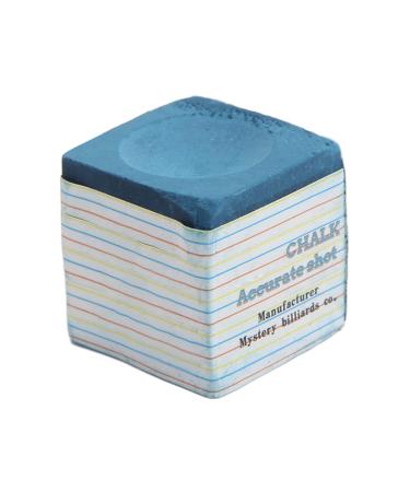 Sungooyue Blue Profession Elle Pool chalk strong adhesion dust dense billiard-creide-fingers chien for sport arm hand & fingers tasting