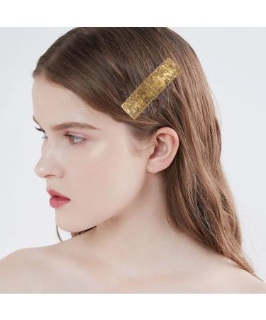 Dreamtimes Vintage Gold Forest Moon Protection Hair Clip - Handcrafted Metal Barrette for Women & Girls | Retro French Hair Accessory for Fashion & Gifts - Buy Online on GoSupps.com