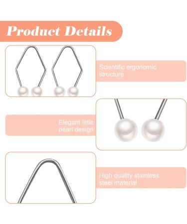Dimple Maker 5 pieces Natural Smile Trainers Tool Dimple Trainer for The Face Natural Dimple Maker Cheeks Easy to Wear and Develop Natural Dimples for Women Girls (Silver) - Buy Online on GoSupps.com