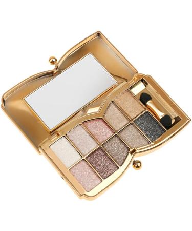 Gazechimp 10 Colors Professional Diamond Glitter Eyeshadow Palette with Brushes for Eye Makeup - #5 - Buy Online on GoSupps.com