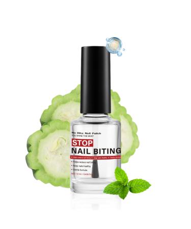 ZHUMCCY Nail Polish to Prevent Nail Biting 12ml Natural and Safe Coating | Prevention of the Nail Biting Habit - For Thumb Growth and Sucking