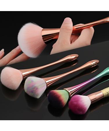 Makeup Brush Manicure Brush Nail Dust Brush Professional Makeup Powder Brush Tool for Blush Bronzer Highlight Powder manicure brush - Buy Online on GoSupps.com