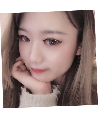 5 Pairs diamond eyelashes false lash extensions performance eyelash women eyelash rhinestone eyelashes natural fake lashes cosplay eyelash decorate make up artificial fiber - Buy Online on GoSupps.com