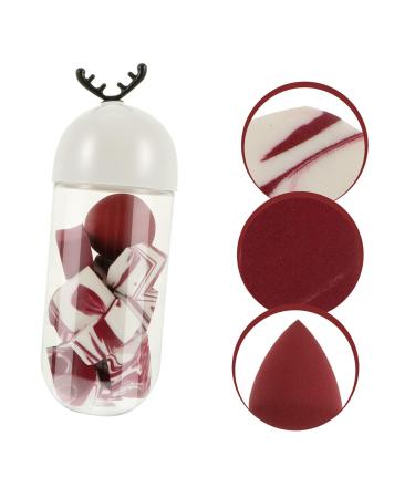 FOMIYES Makeup Sponge Set - 3 Makeup Eggs & Cosmetic Powders for Flawless Foundation Blending | Beauty Tool for Girls - Buy Online on GoSupps.com