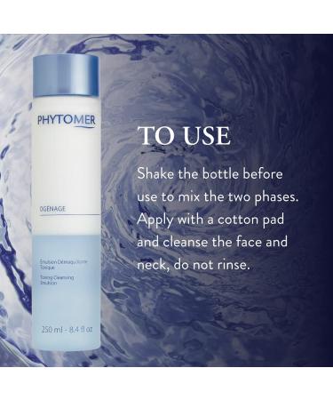 PHYTOMER Og nage Toning Emulsion Face Cleanser | Purifying & Soothing Anti-Aging Makeup Remover | 250ml - International Shipping Available - Buy Online on GoSupps.com