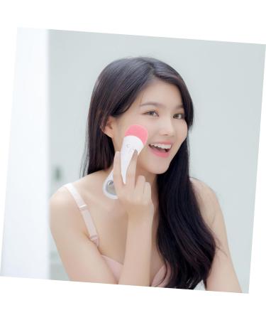 POPETPOP Facial Cleanser Electric Facial Brush Facial Massaging Device Face Cream Absorption Device Electric Facial Cleaner Face Brush Beauty Device Silica Gel Beauty Instrument Care - Buy Online on GoSupps.com