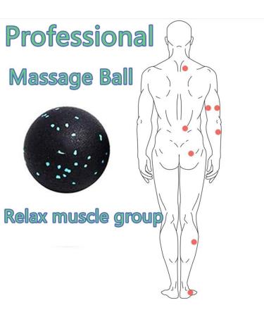 WSADZXC77 Self-Massage Ball Set - Peanut Massage & Lacrosse Balls for Spine Fascia Neck & Plantar Fasciitis Relief | Premium Acupressure & Muscle Roller - Buy Online on GoSupps.com