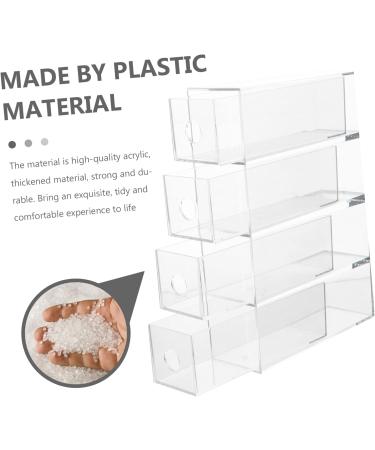 FOMIYES 1pc Box Eye Shadow Storage Box Makeup Organiser Dresser Storage Organizer Dresser Drawers Acrylic Eyeshadow Organizer Eyeshadow Organizer Box Acrylic Makeup Organiser Make up - Buy Online on GoSupps.com