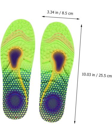NOLITOY Sports Insoles - Shock-Absorbing Comfortable & Breathable Shoe Pads for Women | Elastic Insole Accessories - Buy Online on GoSupps.com