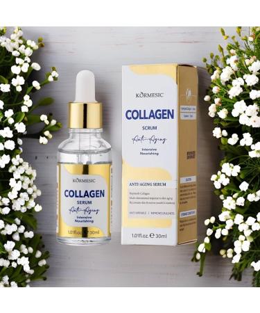 Collag ne Boost S rum Anti- ge 30 ml - Soin intensif de reconstitution de collag ne effet anti-rides pour une peau rayonnante et lisse - Buy Online on GoSupps.com