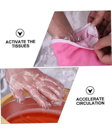 Mipcase Ensemble de Soin Mains et Pieds Paraffine Gommage Exfoliant Spa Accessoires Hydratants Coton Blanc Usage Professionnel et Domestique Soins Spa et Th rapie Couleur Al atoire - Buy Online on GoSupps.com