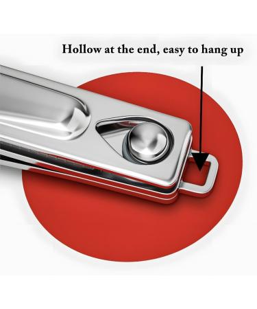 Portable Carbon Steel Nail Clippers - Plated Arc Misalignment Jaws Anti-Shift Design Multi-Scene Application Multifunctional - Buy Online on GoSupps.com