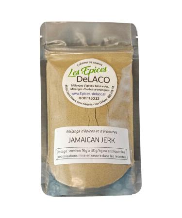 JAMAICAN JERK 400g XL ... m langes d' pices herbes aromates condiments piments pour viandes poissons l gumes marinades salades barbecue - Les EPICES DeLACO