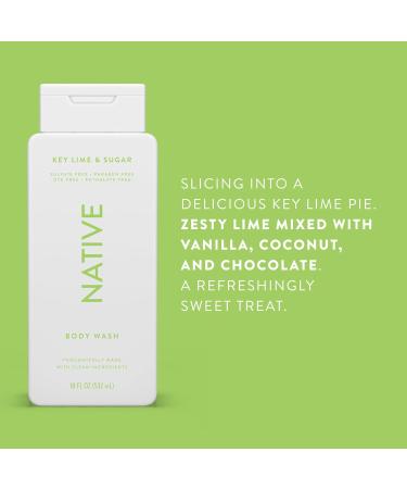 Natural Sulfate-Free Body Wash for Women & Men | Aloe & Green Tea | Paraben & Dye Free | Hydrating Clean Ingredients | 18 oz - 2 Pack - Buy Online on GoSupps.com