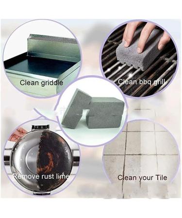 Scoring Stone for Stove Cleaning Scoring Stone for Oven Cleaning Stone for Cleaning Oven Oven Cleaner Heavy Duty for Removing Tough Stains of Kitchen Toilet BBQ Griddle Racks (5PC) - Buy Online on GoSupps.com