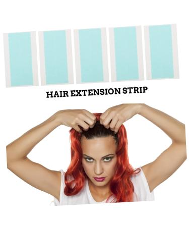 Angoily 20 Sheets Double-sided Tape Waterproof Wig Tape Double Sided Duct Tape Invisible Tape Hair Ribbon Tape for Hair Lace Wig Lace Front Wig Tape Stickers Wigs Supplies Replace Adhesive - Buy Online on GoSupps.com