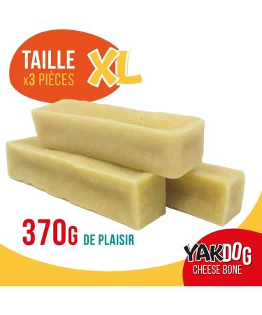 YAKDOG - Cheese Sticks for Dogs - Long Lasting Chew Treats - 100% Natural - Traditional Himalayan - Made in Belgium - Size XL - Buy Online on GoSupps.com