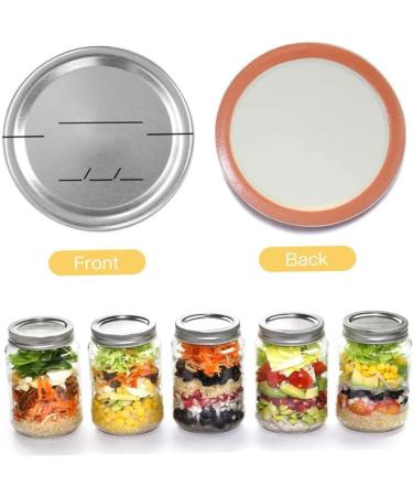 Yardwe 60 Pcs Mason Jar Lids Coffee Things Mason Jar Caps Cover Jars with Lids Mason Jar Top Lid Jam Jar Lid Coffee Stuff Wide Mouth Lids Discs Mason Jar Discs Glass Bottle Seal Tinplate - Buy Online on GoSupps.com