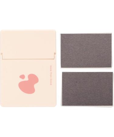 Oil Blotting Sheet Compact Portable Oil Off Paper Good Absorbing Comfortable Plant Fibre with Mirror for Home - Buy Online on GoSupps.com