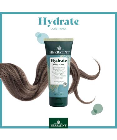 Herbatint Hydrate Conditioner Apr s-Shampooing Hydratant Bio - 200ml | Cheveux Secs D shydrat s et Fris s | Test Dermatologiquement Peaux Sensibles | 99% Ingr dients Naturels avec K ratine V g tale - Buy Online on GoSupps.com