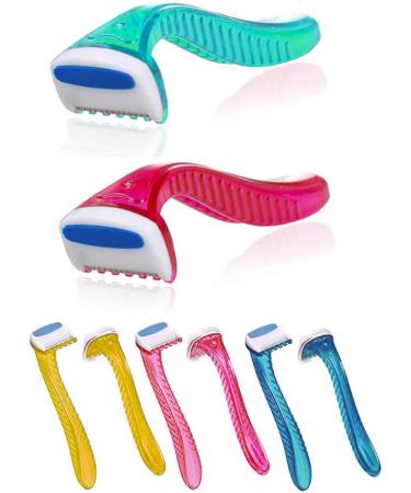 6 Pack Womens Bikini Line Razors - Hair Shaver for Brazilian Shave, Trimmer for Legs and Arms - Buy Online on GoSupps.com