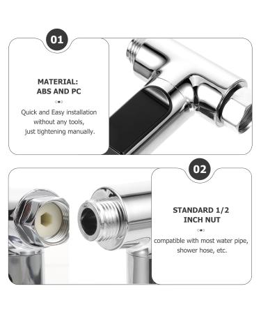 Zerodeko Digital Shower Thermometer | LED Water Temperature Display | Accurate Baby Bath Monitor | International Shipping Available - Buy Online on GoSupps.com