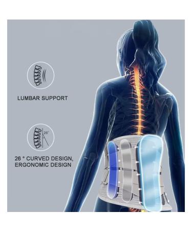 Thermal Magnetic Therapy Lumbar Support Belt | Self-Heating Pain Relief for Herniated Discs & Sciatica | XXL Size | Unisex Back Brace - Buy Online on GoSupps.com