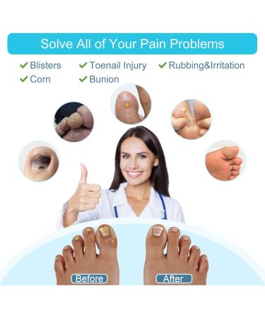 Sumiwish Toe Cap Protection - 10-Pack Soft Gel Lined Fabric Caps for Closed Toe Shoes | Prevent Blisters Corns & Comfort - Beige Medium - Buy Online on GoSupps.com