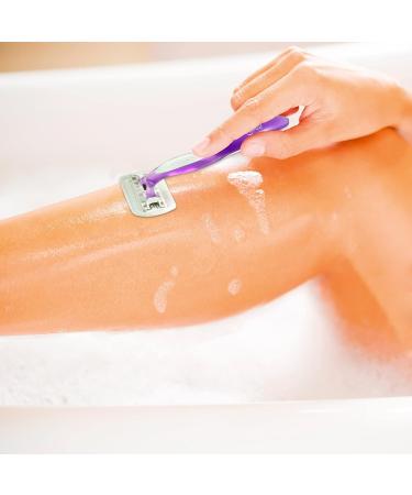 BIC Soleil Sensitive Women's Disposable Razors - Triple Blade with Aloe Vera - Pack of 3 for Smooth Shave - Buy Online on GoSupps.com