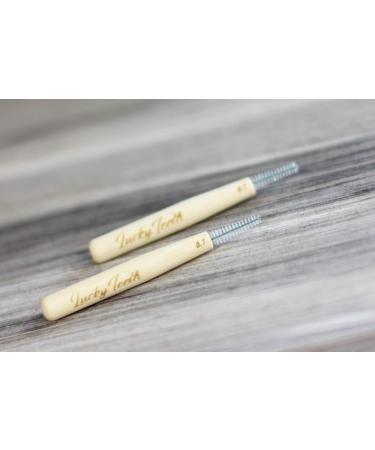 Buy Lucky Teeth Bamboo Interdental Brushes - Eco-Friendly Dental Flossers for Healthier Teeth | International Shipping Available - Buy Online on GoSupps.com