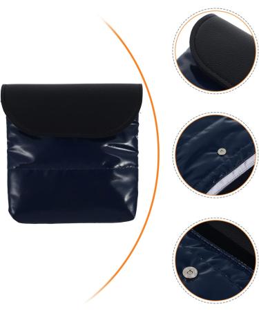 Valiclud Portable Sanitary Napkin Bag | Organizer & Holder for Pads Headphones & More - Mint & Black - Buy Online on GoSupps.com