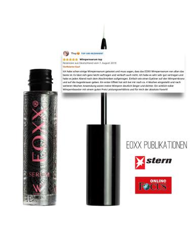 Eoxx Eyelash & Eyebrow Serum - 4ml Lash Booster for Fast Growth | Test Winner for Eyelash Extensions | Made in Germany - Buy Online on GoSupps.com