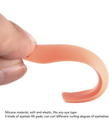 Sonew Silicone Lash Pads Rods Set - 5 Sizes Eyelash Perm Kit for Curly Eyelashes Reusable & Washable Eyelash Curler Pads International Shipping Available - Buy Online on GoSupps.com