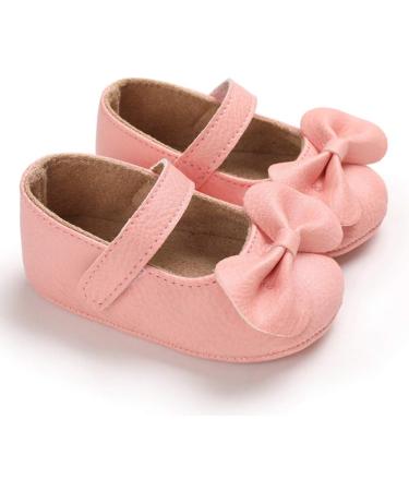 LACOFIA Baby Girls Anti-Slip Mary Jane Princess Party Shoes 3-6 Months - C Pink - Buy Online on GoSupps.com