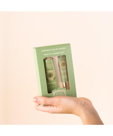 Buy Soothing Almond Hand Care Box - Vegan Hand Cream & Nail Oil - Made in France - Buy Online on GoSupps.com