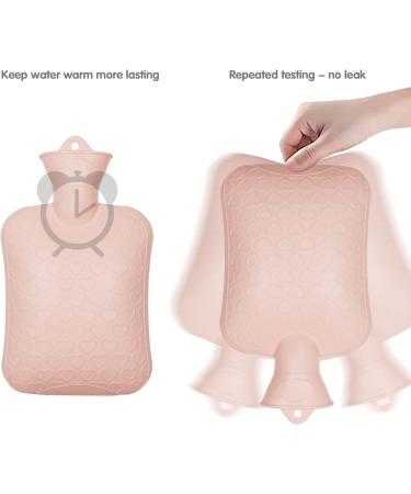 JIAABCHOMO Hot Water Bottle Belt with Cover - Wearable Hands-Free Strap for Neck, Shoulder, Period Pain - Natural Rubber Hot Water Bag - Buy Online on GoSupps.com